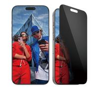PanzerGlass - Protection d'écran pour téléphone portable - coupe ultra-large - verre - avec filtre de confidentialité - à double sens - couleur de