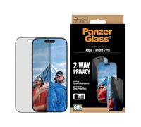 Panzerglass Protection D'écran Privacy Ultra-Wide Fit Anti-Bactérienne Avec Applicateur Iphone 17 Pro