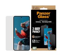 PanzerGlass Protection d'écran Privacy Ultra-Wide antibactérienne applicateur Galaxy S26 Transparent