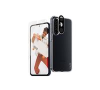 PanzerGlass Protection d'écran Samsung Galaxy A56 5G, Verre Trempé, Kit 3-en-1 (Chiffon, Applicateur), Résistant Rayures/Chocs, 0.51mm