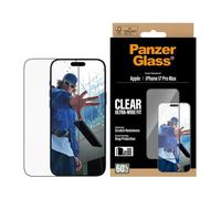 Protège écran PANZERGLASS iPhone 17 Pro Max verre trempé UWF