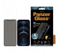 PanzerGlass | Protection d'écran - verre - avec filtre de confidentialité | Apple iPhone 12 Pro Max | Verre trempé | Noir | Transparent