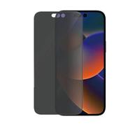 - Protection d'écran pour téléphone portable - verre - avec filtre de confidentialité - couleur de cadre noir - pour Apple iPhone 14 Pro Max