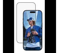 PanzerGlass Protection écran iPhone 17/16 Pro Ultra-Wide Fit, Verre trempé, Anti-rayures/chocs, 145.75x67.64x0.71mm, Revêtement oléophobique, EasyAligner