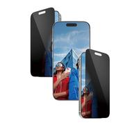 PanzerGlass - Protection d'écran pour téléphone portable - ajustement ultra-large avec EasyAligner - verre - avec filtre de confidentialité - à