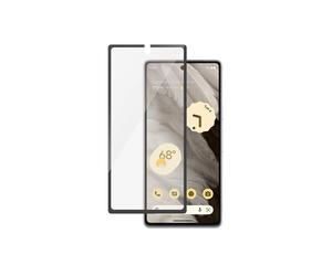 PanzerGlass Protection écran Ultra Wide Fit pour Google Pixel 7a, Verre Trempé, Anti-rayures/chocs/bactérien, 0.47mm, 147.8x68.3mm, Incl. Kit Nettoyage