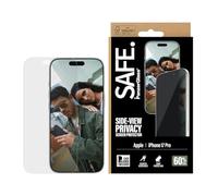 PanzerGlass Verre trempé iPhone 17 Pro Ultra Wide Fit – EasyAligner – Anti-espion – Noir transparent