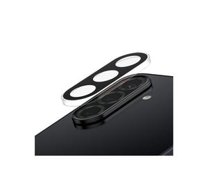 PanzerGlass SAFE. by ® Protection Lentille Caméra pour Samsung Galaxy A36 5G - Verre Trempé, Silicone, Résistant Chocs/Rayures - 74.3x51.8x2.73mm