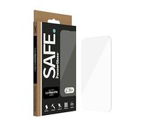 PanzerGlass SAFE by Screen Protector pour iPhone 14 Pro - Protection d'écran en verre trempé avec couverture complète de l'écran - Antibactérien, résistant aux empreintes digitales