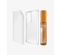 PanzerGlass Samsung Start Kit Galaxy S21 Ultra TPU protection d'écran, ClearCase, spray 30ml