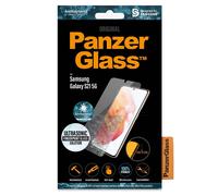 PanzerGlass Samsung Verre trempé E2E Pro Microfracture Galaxy S21 Case Friendly Finger Print AntiBacterial noir/noir