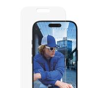 PanzerGlass Protection d'écran en verre trempé pour iPhone 17 Pro – Anti‑bactéries, EasyAligner