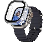 PanzerGlass Snappie - Coque de protection couvercle avant pour montre intelligente - corps entier, volumineux - 100 % de polycarbonate recyclé, polyuréthane thermoplastique (TPU) 100 % recyclé, verre