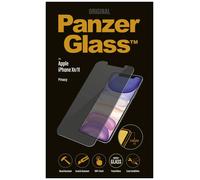 PanzerGlass Standard Privacy Verre de protection décran avec anti-espion Apple iPhone 11, iPhone XR 1 pc(s) anti-traces de doigts, antibactérien P2662