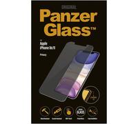PanzerGlass Standard Privacy Verre de protection décran avec anti-espion Apple iPhone 11, iPhone XR 1 pc(s) anti-traces de doigts, antibactérien P2662