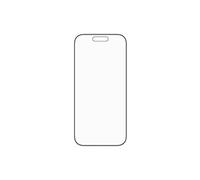 PanzerGlass Stealth - Protection d'écran pour téléphone portable - ajustement ultra-large avec FASTFIT IN-A-BOX - verre - couleur de cadre noir -