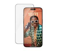 PanzerGlass Ultra-Wide Fit iPhone 15 Pro Max Protection d'écran en verre trempé - Respect de l'étui - Noir