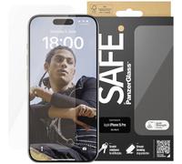 SAFE. by PanzerGlass - Protection d'écran pour téléphone portable - coupe ultra-large - verre - pour Apple iPhone 15 Pro