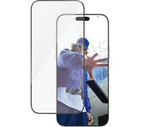 PanzerGlass - Protection d'écran pour téléphone portable - coupe ultra-large - verre - couleur de cadre noir - pour Apple iPhone 16 Pro Max