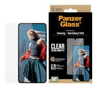 PanzerGlass Protège-écran Samsung Galaxy S26 – Verre trempé antibactérien ultra-large transparent