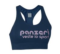 panzeri Brassière Jazz X Marine/Rose (FR/ES, Alpha/Lettres, S, Taille Normale, Taille Normale, Marine/Rose)
