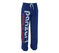 panzeri Pantalon Jogging Uni H - Bleu France/Blanc Rouge - Taille XL
