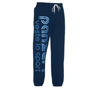 panzeri Pantalon Jogging Uni H - Bleu Marine/Bleu nacré - Taille XL