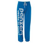 panzeri Pantalon Jogging Uni H - Bleu Roi/Blanc S