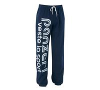 panzeri Pantalon Jogging Uni H - Noir/Blanc