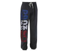 Pantalon de survêtement Uni h noir/bbr jersey Noir Taille : S