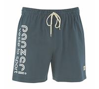PANZERI Short Uni (A) Gris chiné/Blanc