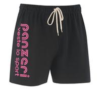 Shorts multisports Panzeri Uni a noir fl rse jersey Noir Taille : L Noir