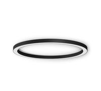 Panzeri Silver Ring Soffitto 180 Deckenleuchte, noir