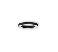Panzeri Silver Ring Soffitto 80 Deckenleuchte, noir