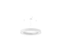 Panzeri Silver Ring Sospensione 80 Pendelleuchte, blanc