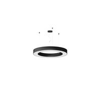 Panzeri Silver Ring Sospensione 80 Pendelleuchte, noir
