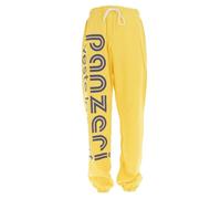 panzeri - Uni h Jaune Jersey Pant - Jaune - Taille XXS - Pantalon de survêtement