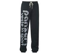 panzeri - UNI (H) - Pantalon 100% Coton - Noir - Argent - 0 (Noir - Silver, IV - M)