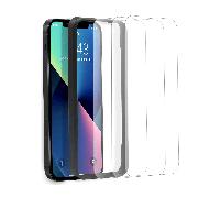 PanzerSchutz 9H Elite pour iPhone série 14 (3 pièces) - Transparent / iPhone 14 Pro / Neuf