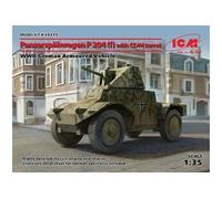 Maquette Blindé Panzerspähwagen P 204 (f) With Cdm Turret |icm|35377| 1:35 Maque