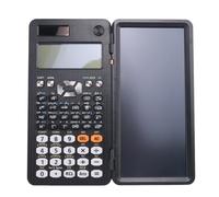 Paociuro Calculatrice Scientifique Calculatrice Mathématique D'Écriture LCD Calculatrice Scientifique Solaire Adaptée à la Calculatrice Solaire Scolaire (991ES, 417 Fonctions)