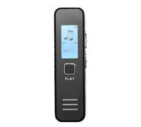 Paociuro Enregistreur Vocal Numérique Stylo D'Enregistrement Audio Dictaphone Lecteur MP3 USB pour Réunion Enregistrement Continu sans Mémoire