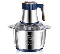 Paociuro Hachoir à Viande Électrique 5L Broyeur de Nourriture Multifonction Légumes Fruits Robot Culinaire Hachoir Machine de Cuisine Prise UE