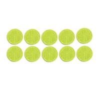 Paociuro pour Tampons de Remplacement Steam Twister - 10 Pièces Tampons en Microfibre pour Nettoyeur Vapeur Steam Twister - pour Toutes Les et Surfaces