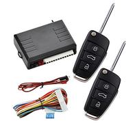 Paociuro SystèMe D'Alarme de Voiture Kit de Serrure de Porte Centrale D'EntréE sans Clé de Voiture Application sans Clé de Voiture avec SystèMe D'EntréE à TéLéCommande