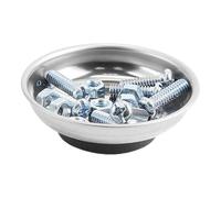 Paodduk Bol magnétique, plateau à vis | Support de pièces Plat magnétique Bol à vis en acier inoxydable - Plateau porte-boulon magnétique Portable, pièces magnétiques, outils, bol pour Stations de