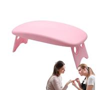 Paodduk Repose-bras pour ongles, repose-main pour ongles,Oreiller à main pliable pour manucure | Support de main de coussin d'ongles portatif, fournitures d'ongles, outil d'art d'ongle d'oreiller de