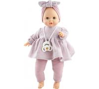 Paola Reina Bébé poupée Sonia rose avec mécanisme 36cm Poupées Jouets