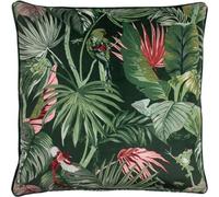 Paoletti - Carré - Housse de coussin "Amazon Creatures" RV2440 (Taille unique) (Vert Jade)