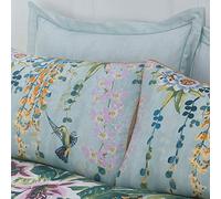 Paoletti Contemporary Jardins Suspendus Hanging Gardens OXF PC MUL, Coton, Vert Menthe, Oxford (Pairs)